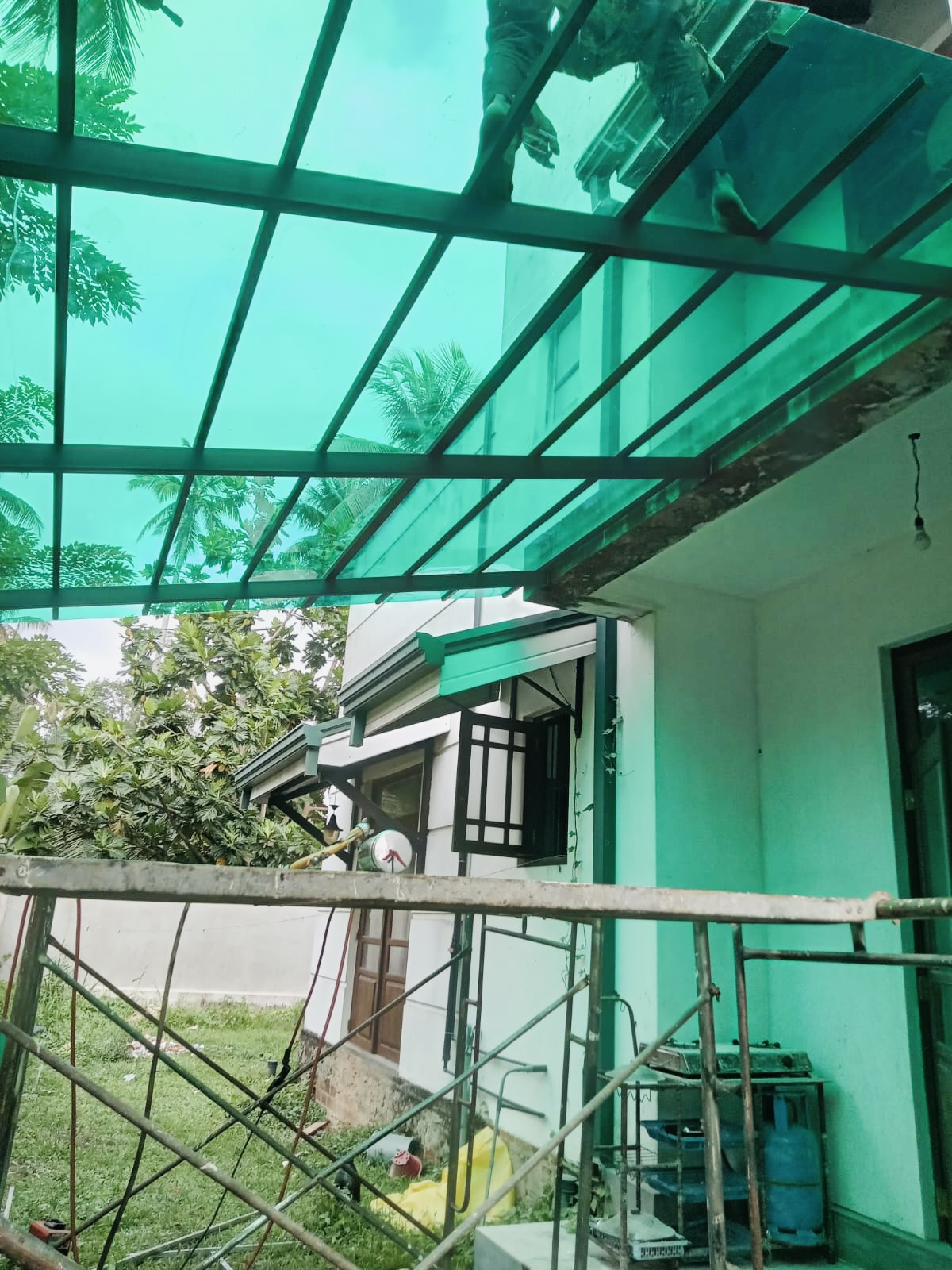 Commercial Entrance Canopy — Nelum Iron Works